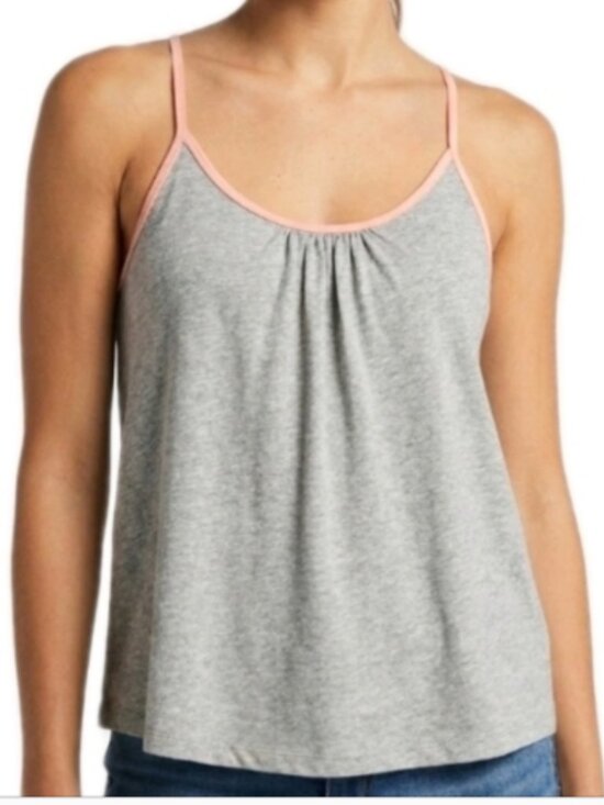 Johnny Was Tops - NWT Johnny Was Calme Night and Day Tank Top Gray M O15222B3
